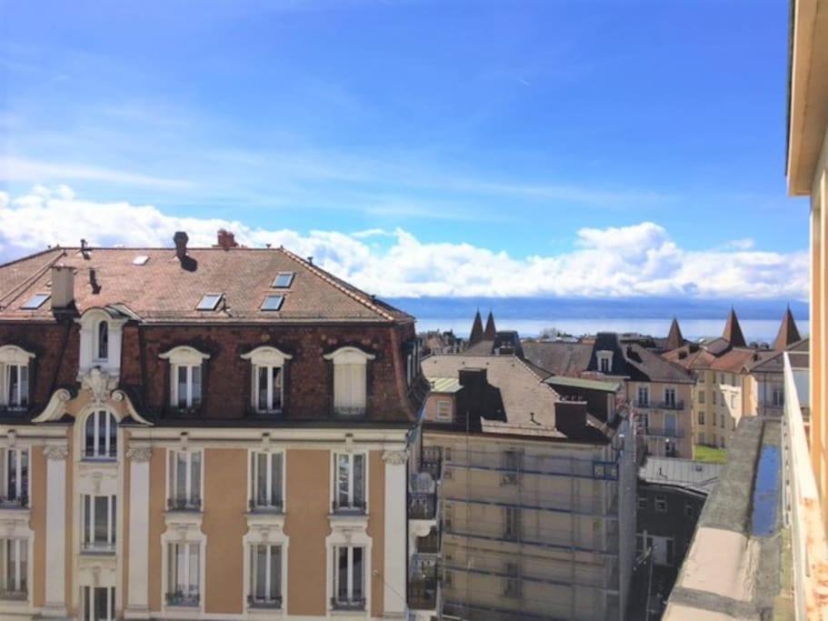 Beautiful Studio 2 Minutes From The Train Station Apartamento Lausana Exterior foto